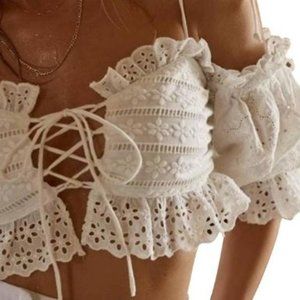 For the love of lemons ex small blouse